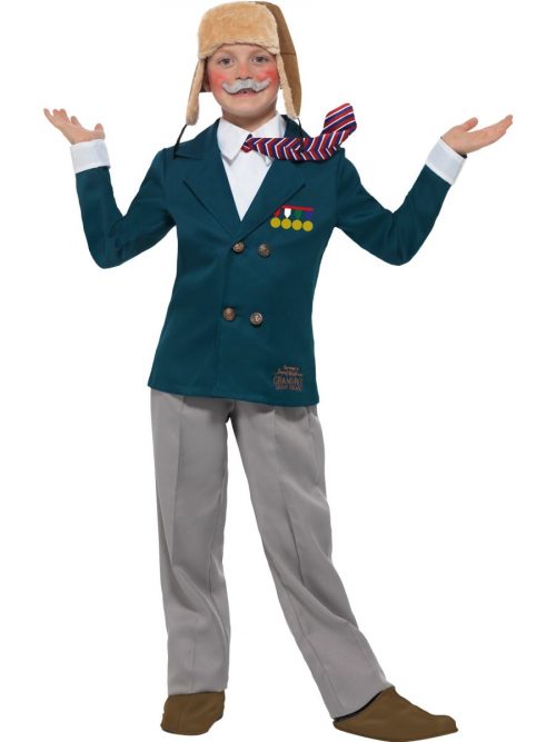 David Walliams Deluxe Grandpa's Great Escape Children's Fancy Dress Costume