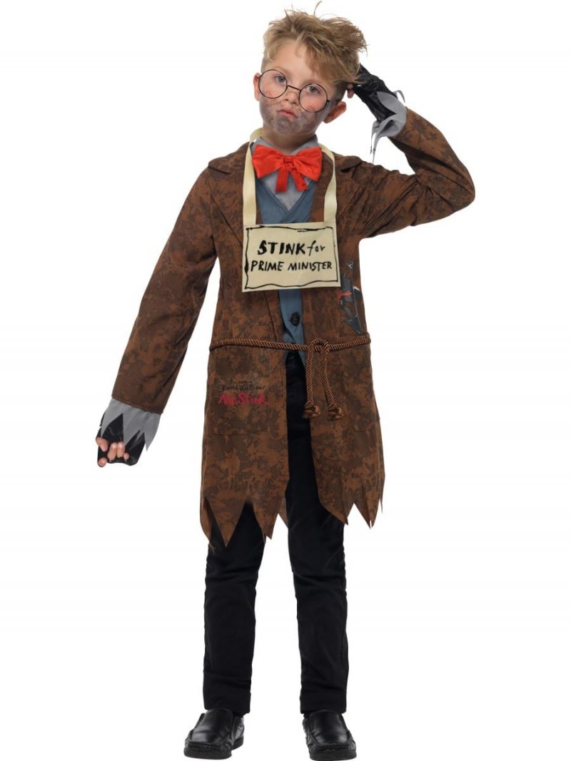 David Walliams Deluxe Mr Stink Children's Fancy Dress Costume