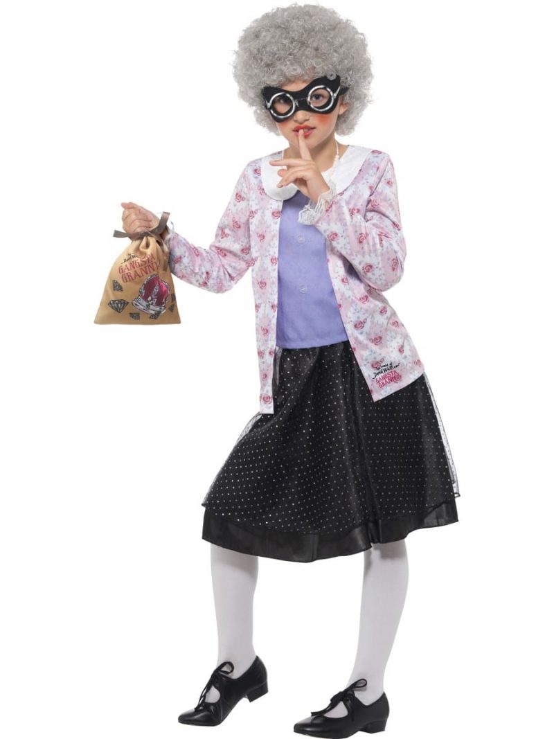David Walliams Deluxe 'Gangsta Granny' Children's Fancy Dress Costume