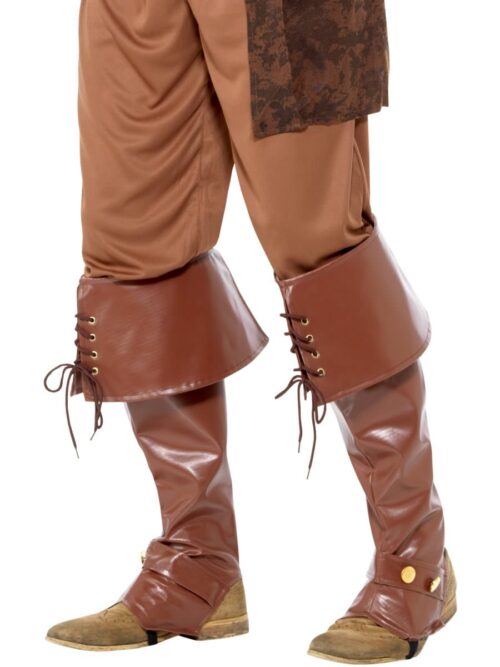Deluxe Brown Pirate Bootcovers