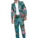 Hawaiian Tropical Flamingo Suit Men's Fancy Dress Costume