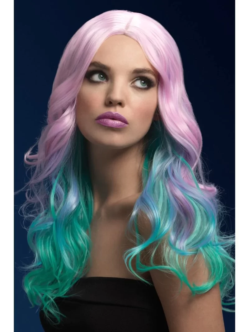Fever Collection Khloe Wig Pastel Unicorn Ombre