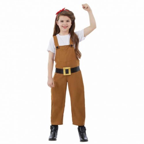 Land Girl Children's Fancy Dress Costume