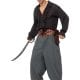 Pirate Blouson Pants Men's Fancy Dress Costume