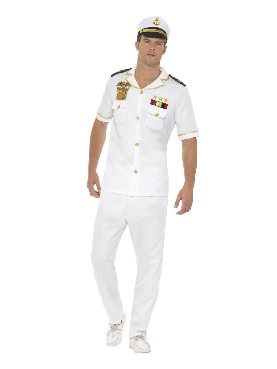 Captain Men's Fancy Dress Costume