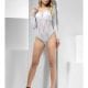 Lace Bodysuit White