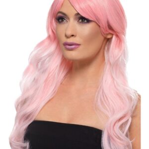 Fashion Ombre Wig Grey/Pastel Pink