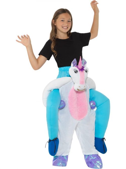 Piggyback Unicorn Children's Fancy Dress Costume