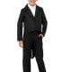 Black Tailcoat Children's Unisex Fancy Dress Costume