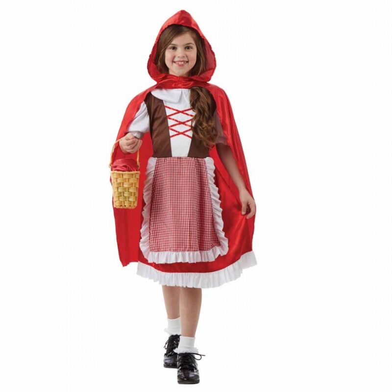 Red Riding Hood Children's Fancy Dress Costume - Image 2