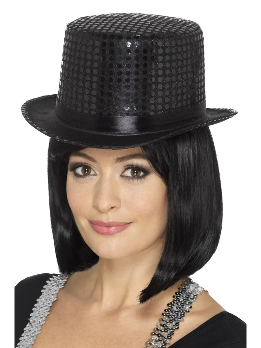 Sequin bowler hat 2025