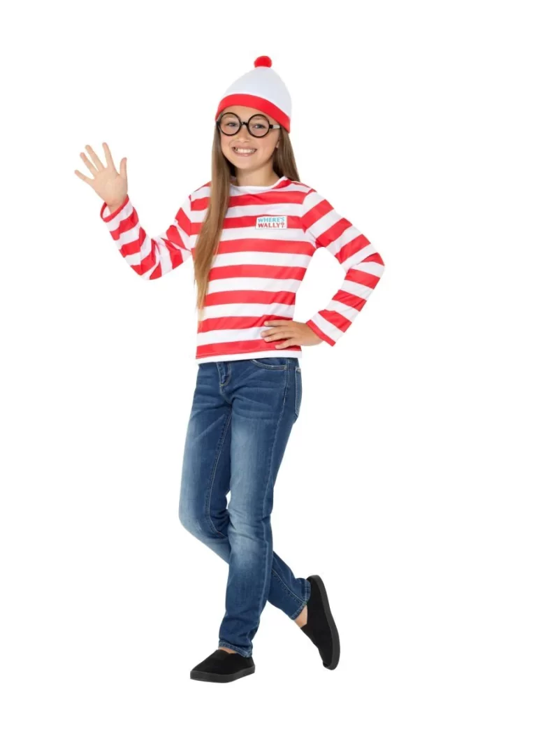 Where's Wally? Instant Kit Children's Fancy Dress Costume - Image 2
