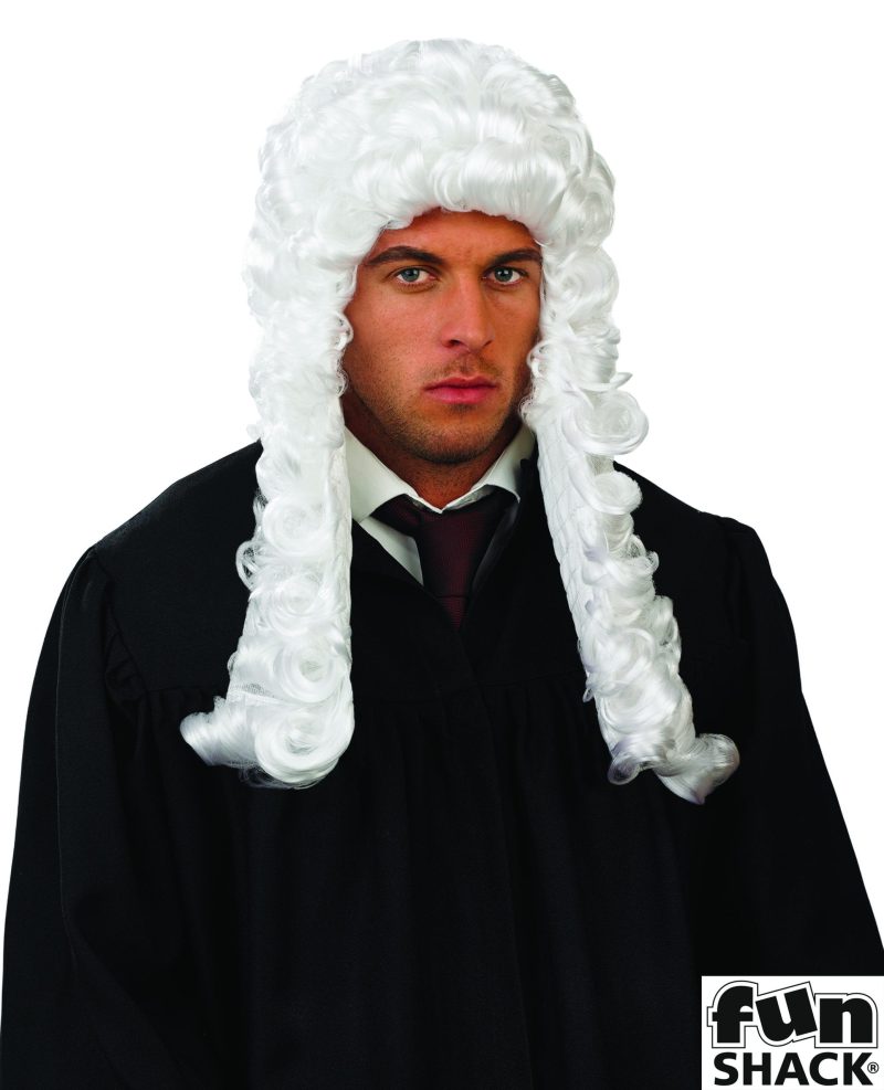White Judges Wig