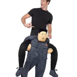 Piggyback Dictator Adult Unisex Fancy Dress Costume