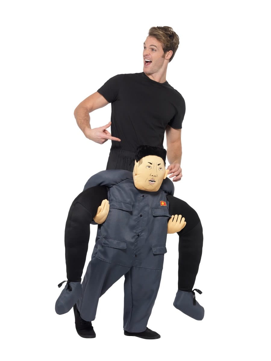 Piggyback Dictator Adult Unisex Fancy Dress Costume