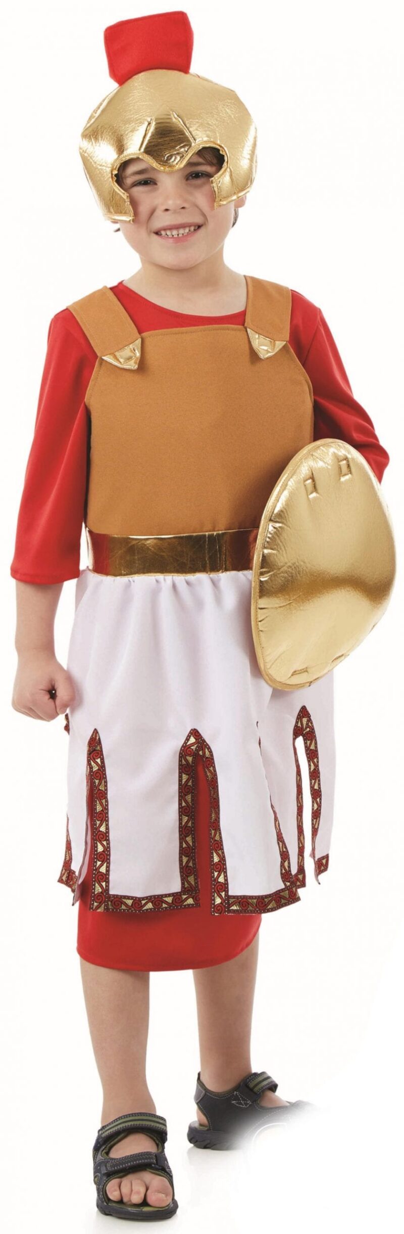 Roman Soldier Children's Fancy Dress Costume-8027