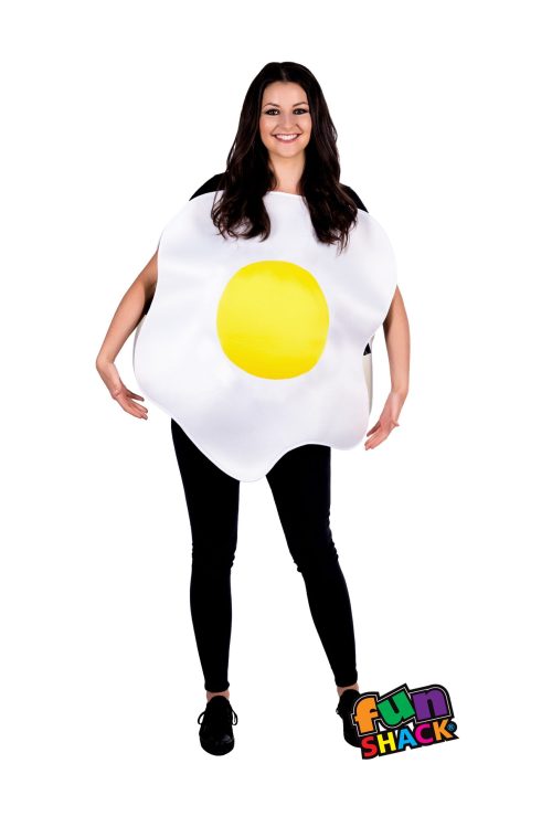 Fried Egg Novelty Unisex Fancy Dress Costume