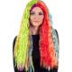 Deluxe Rainbow Wavy Long Wig