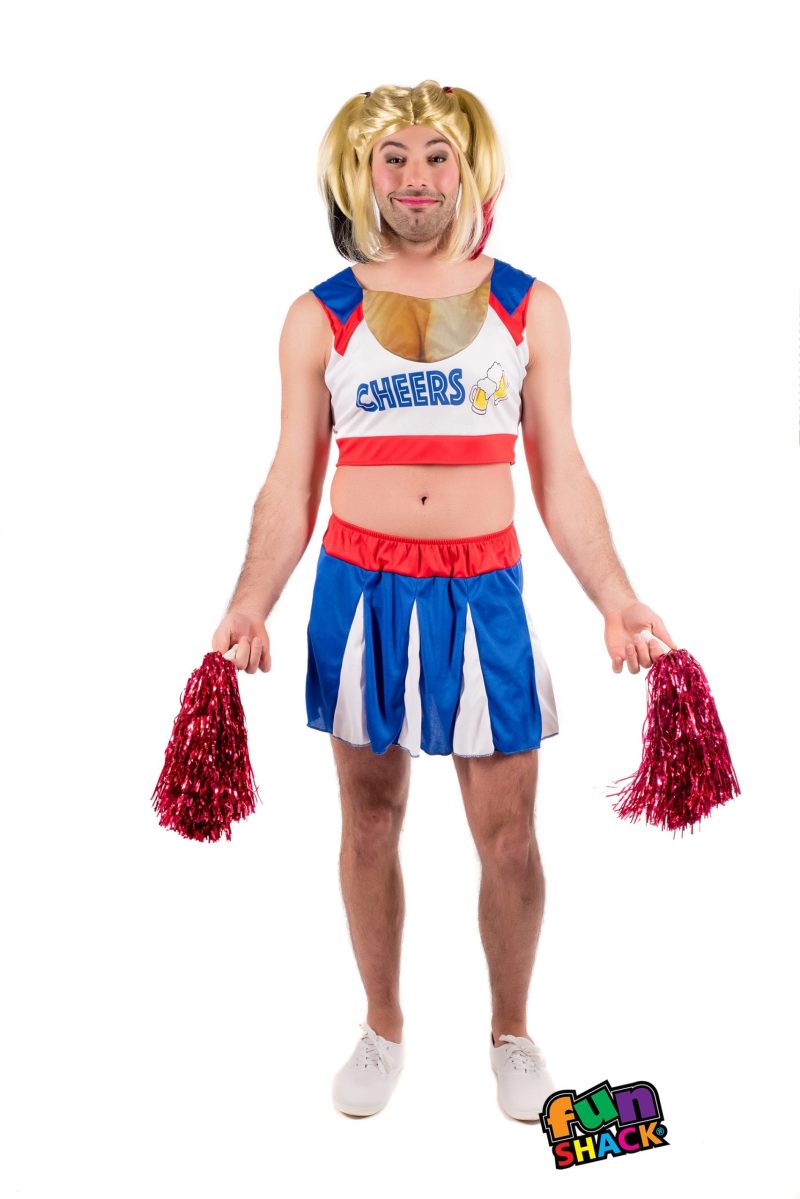 Cheers Leader Men's Fancy Dress Costume