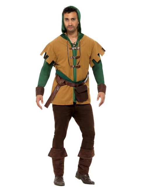 Robin Of The Hood Men's Fancy Dress Costume