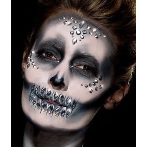 Jewel Face Gems Silver