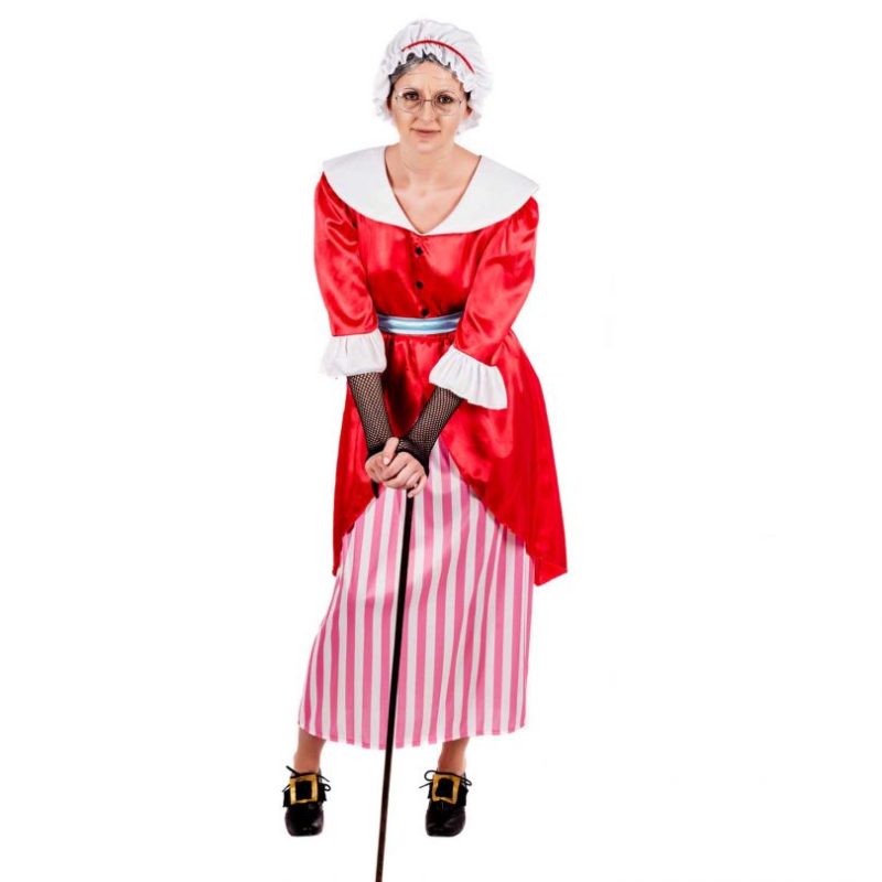 Old Mother Hubbard Ladies Fancy Dress Costume - Image 2