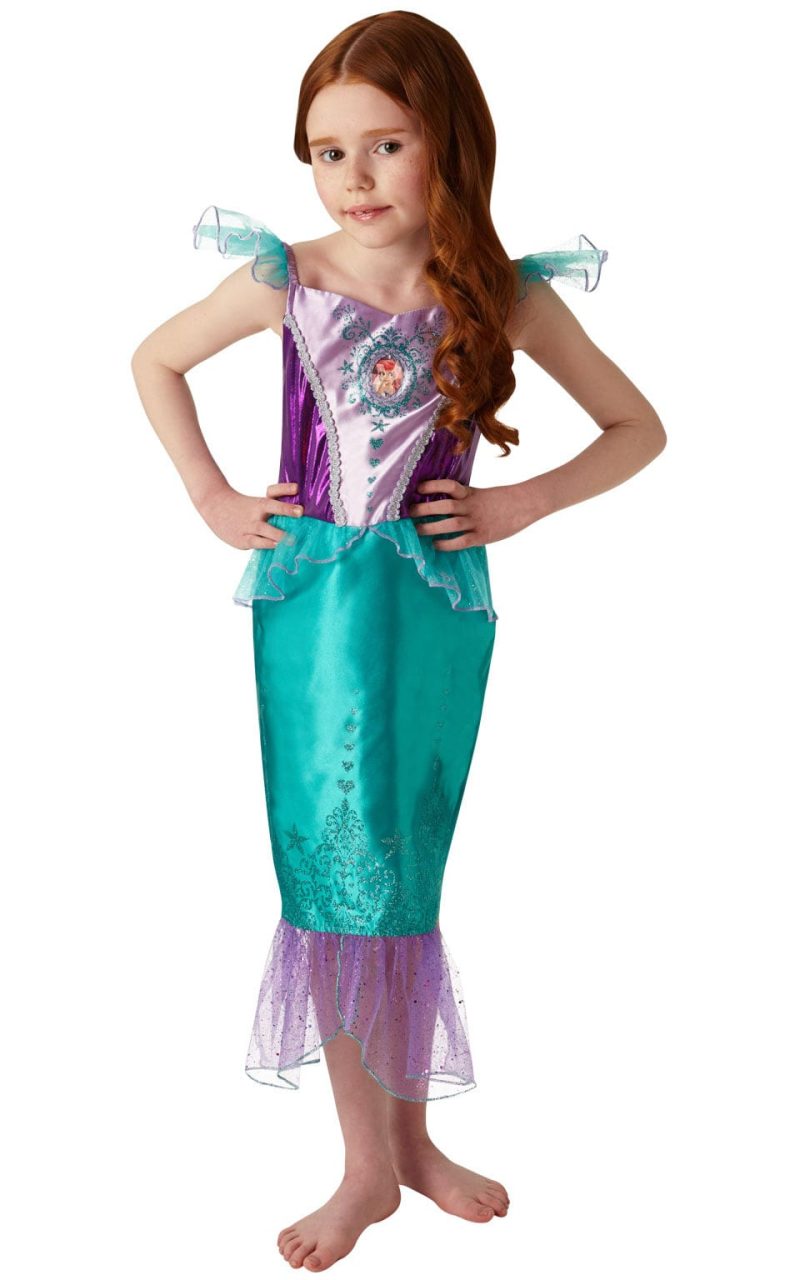 Disney Princess Gem Princess Ariel Children's Fancy Dress Costume
