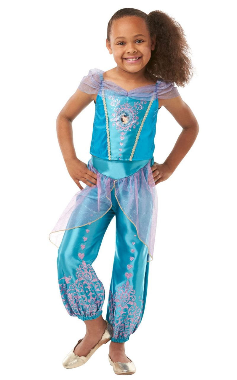 Disney Princess Gem Princess Jasmine Children's Fancy Dress Costume