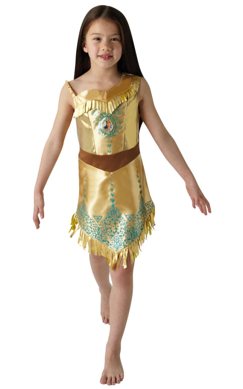 Disney Princess Gem Princess Pocahontas Children's Fancy Dress Costume