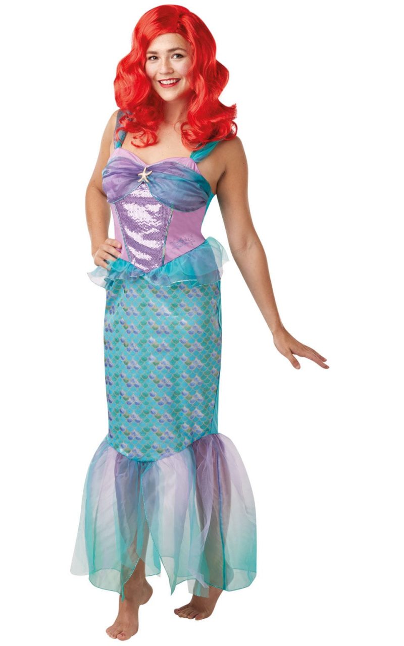 Disney Princess Ariel Ladies Fancy Dress Costume