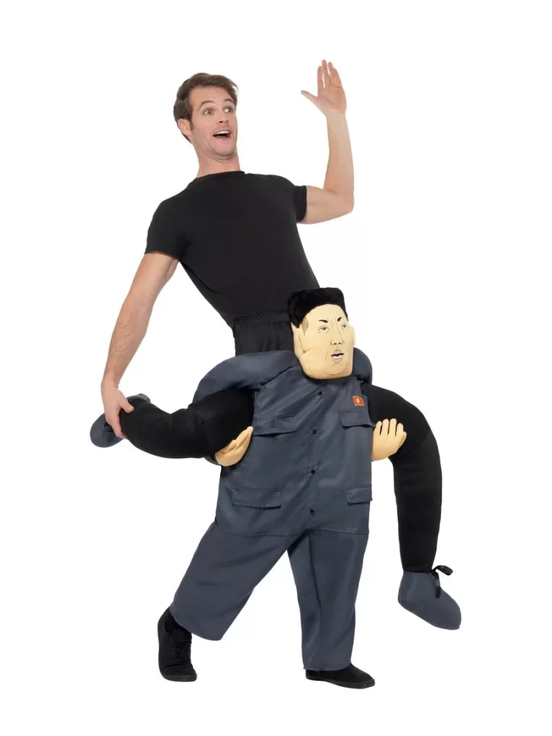 Piggyback Dictator Adult Unisex Fancy Dress Costume - Image 2