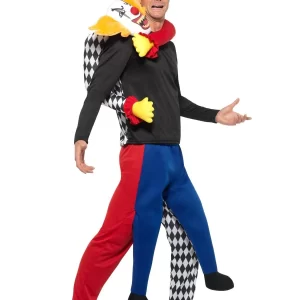 Piggyback Kidnap Clown Halloween Men's Fancy Dress Costume - Image 2