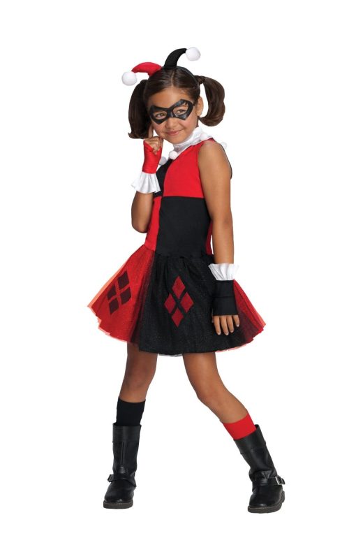 Batman's Harley Quinn Tutu Children's Fancy Dress Costume