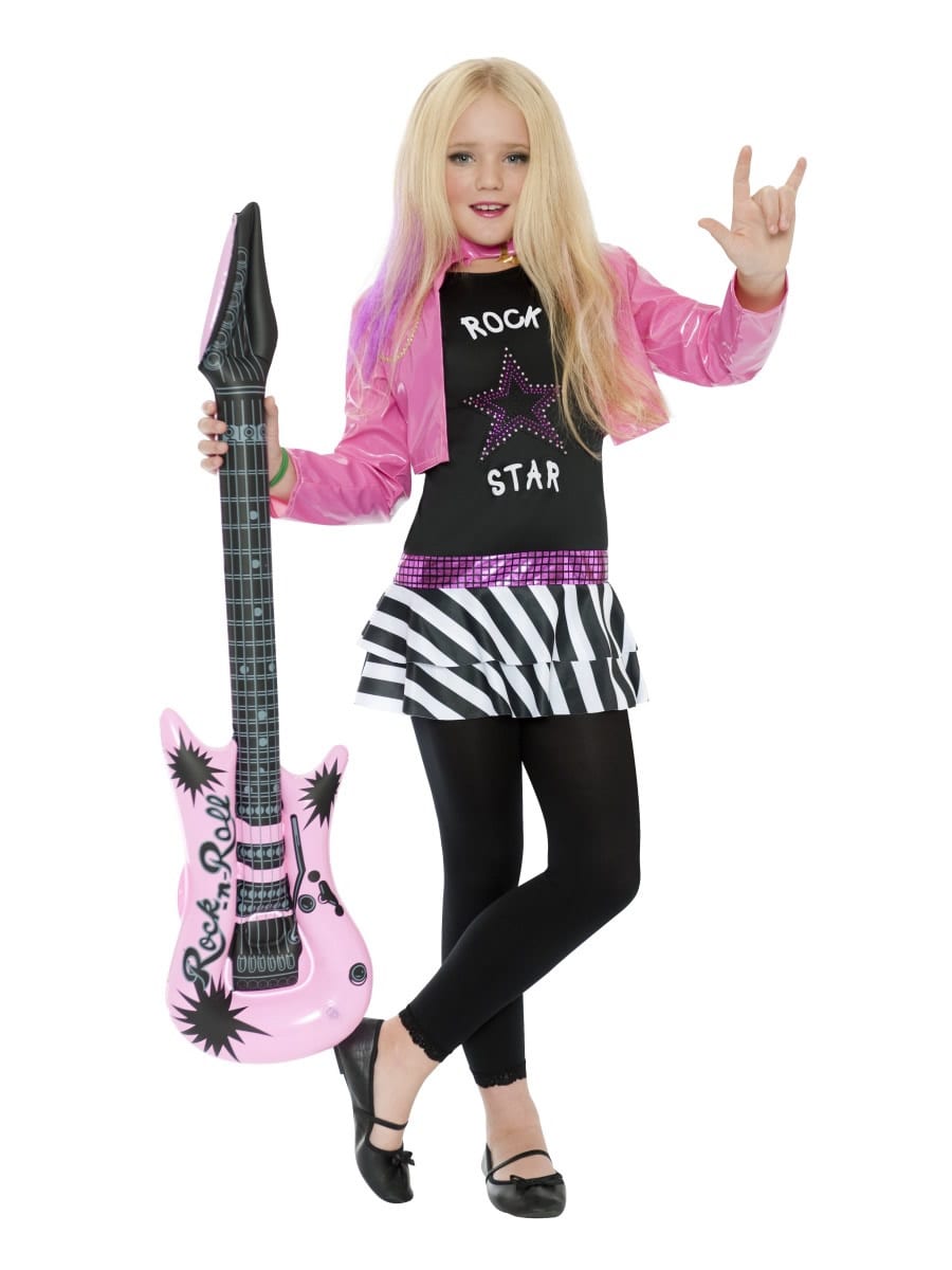 Rockstar Glam Children's Fancy Dress Costume