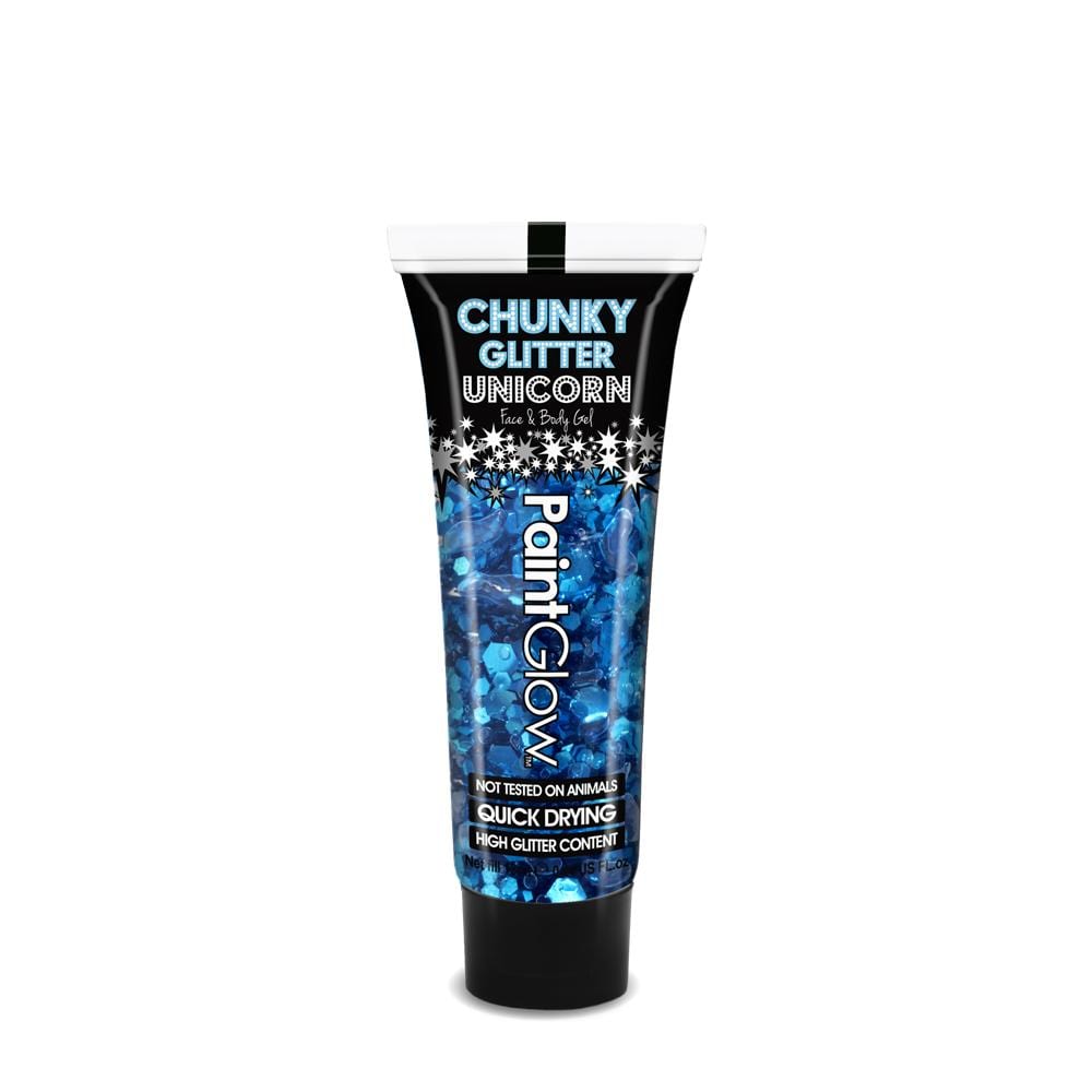 PaintGlow Unicorn Chunky Glitter Gels 13ml Kaleidoscope
