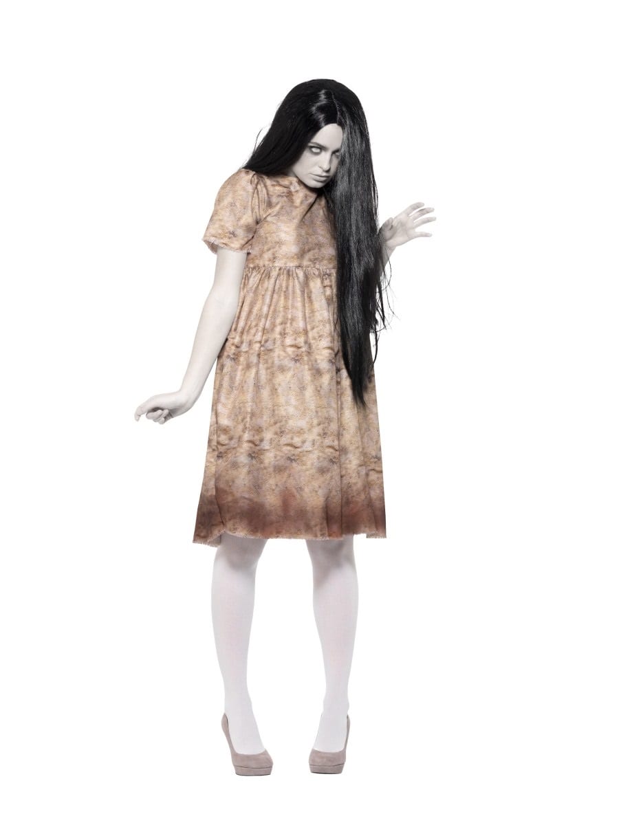 Evil Spirit Ladies Halloween Fancy Dress Costume