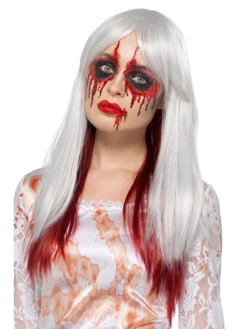 Deluxe Blood Drip Ombre Wig