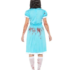 Bloody Murderous Twin Ladies Halloween Fancy Dress Costume - Image 3