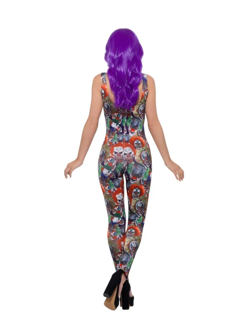 Fever Collection Creepy Clown Ladies Halloween Fancy Costume - Image 3