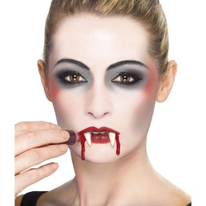 Smiffys Make-Up FX, Vampire Kit, White & Red - Image 2