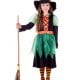 Green Witch Children's Halloween Fancy Dress Costume