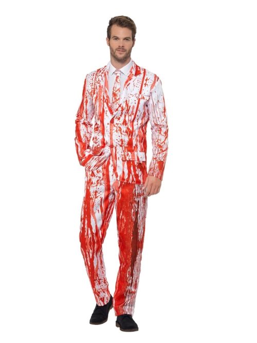 Blood Drip Standout Suit Men's Halloween Fancy Dress Costume