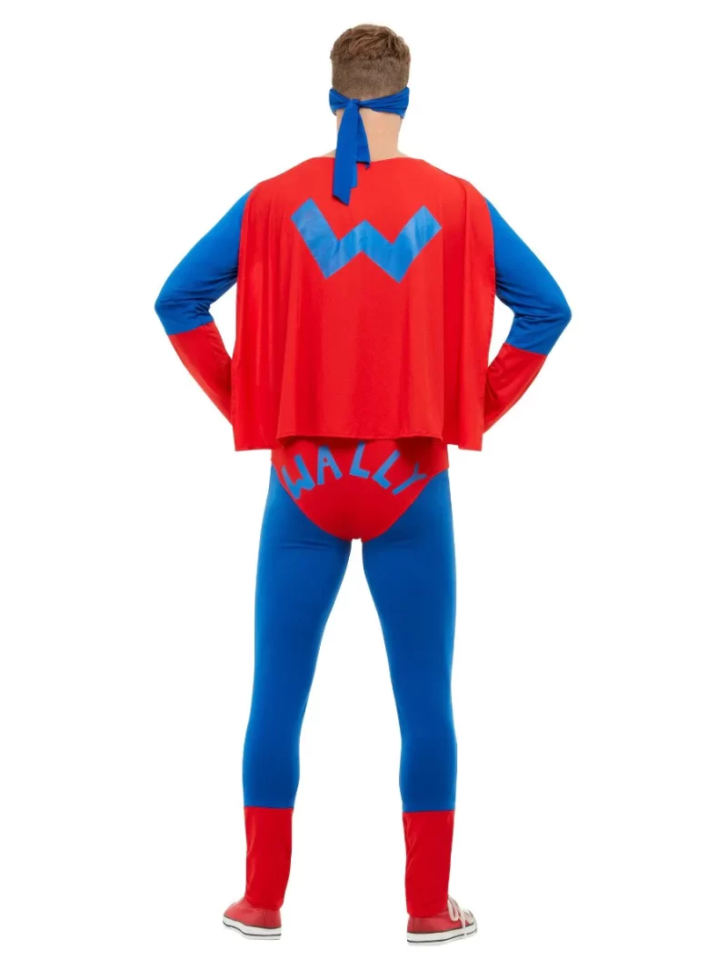 Wallyman Superhero Men's Fancy Dress Superhero Costume - Image 2