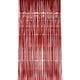 Shimmer Curtain, Red, Metallic, 91cm x 244cm