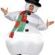 Inflatable Snowman Christmas Fancy Dress Costume
