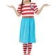 Where's Wally? Wenda Deluxe Girls Children's Fancy Dress Costume