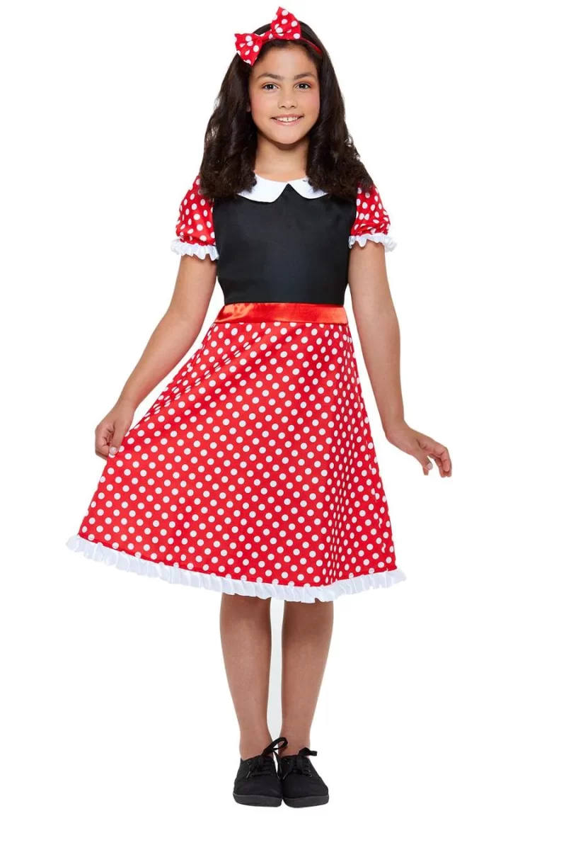 Cute Mouse (Minnie Mouse) Children's Fancy Dress Costume