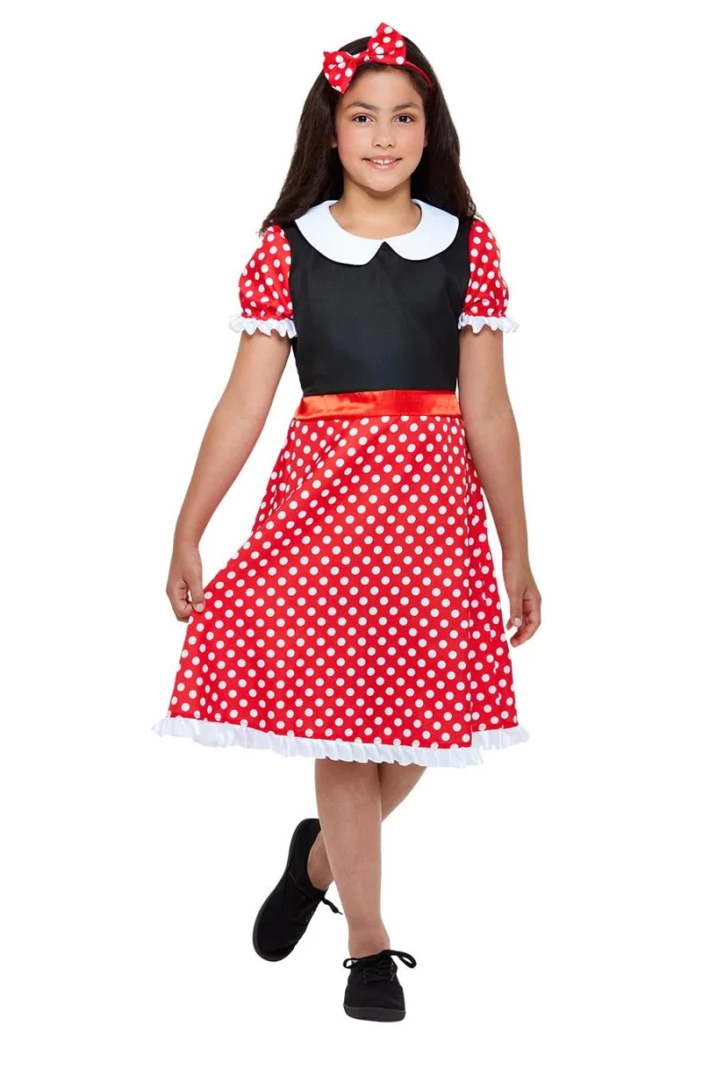 Cute Mouse (Minnie Mouse) Children's Fancy Dress Costume - Image 2