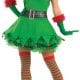 Sexy Xmas Helper Ladies Christmas Fancy Dress Costume contains Dress, Belt , Gloves & Hat