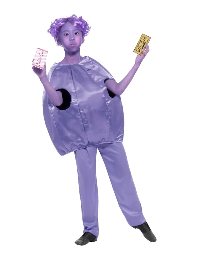Roald Dahl Deluxe Violet Beauregarde Children's Fancy Dress Costume - Image 2